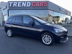 BMW 218 iA Gran Tourer 7-ZITS AUTOKOFFER LEDER NAV GA.1AN, Auto's, BMW, Automaat, Monovolume, Zwart, 4 cilinders