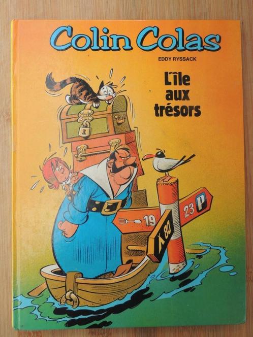 BD COLIN COLAS NR. 3 TREASURE ISLAND LEO 1980 EDI-3 BED, Boeken, Stripverhalen, Gelezen, Eén stripboek, Ophalen of Verzenden
