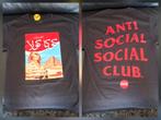 Anti Social Social Club X Coca-Cola T-shirt maat S (NIEUW!), Kleding | Heren, Anti Social Social Club, Zwart, Nieuw, Ophalen of Verzenden