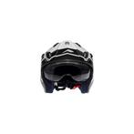 Jet S769 TROOPER motorhelm - Wit Zwart Nieuwe MAAT L, Motoren, Verzenden, Nieuw met kaartje, Jethelm