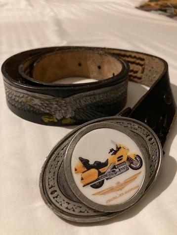 Goldwing 1800 lederen riem beschikbaar voor biedingen