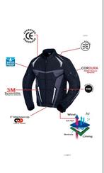 Veste de Moto textile cordura 600D neuf cE protecter, Motos, Envoi, Neuf, avec ticket, Manteau | tissu