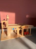 Garage, Kinderen en Baby's, Speelgoed | Houten speelgoed, Ophalen, Zo goed als nieuw