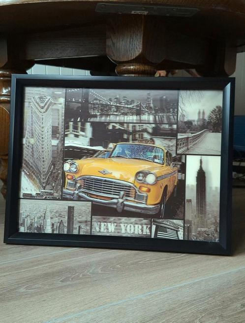 Cadre photo voiture décoration murale, Huis en Inrichting, Woonaccessoires | Wanddecoraties, Gebruikt, Ophalen of Verzenden