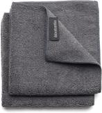 Microfiber theedoek 2 stuks SNELLE GRATIS VERZENDING, Huis en Inrichting, Verzenden, Nieuw, Grijs, Theedoek of Handdoek