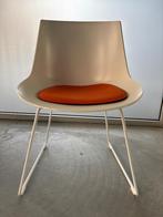 Witte eetkamerstoelen, Huis en Inrichting, Stoelen, Ophalen, Wit, Zo goed als nieuw, Modern