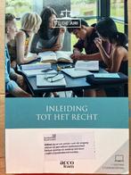 inleiding tot het recht, Boeken, Studieboeken en Cursussen, Ophalen of Verzenden, Gelezen, Hoger Onderwijs, Acco