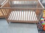 ikea baby bed met matras, Ophalen of Verzenden, Gebruikt, Matras