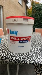 Knauf roll en spray, Doe-het-zelf en Bouw, Ophalen, Zo goed als nieuw