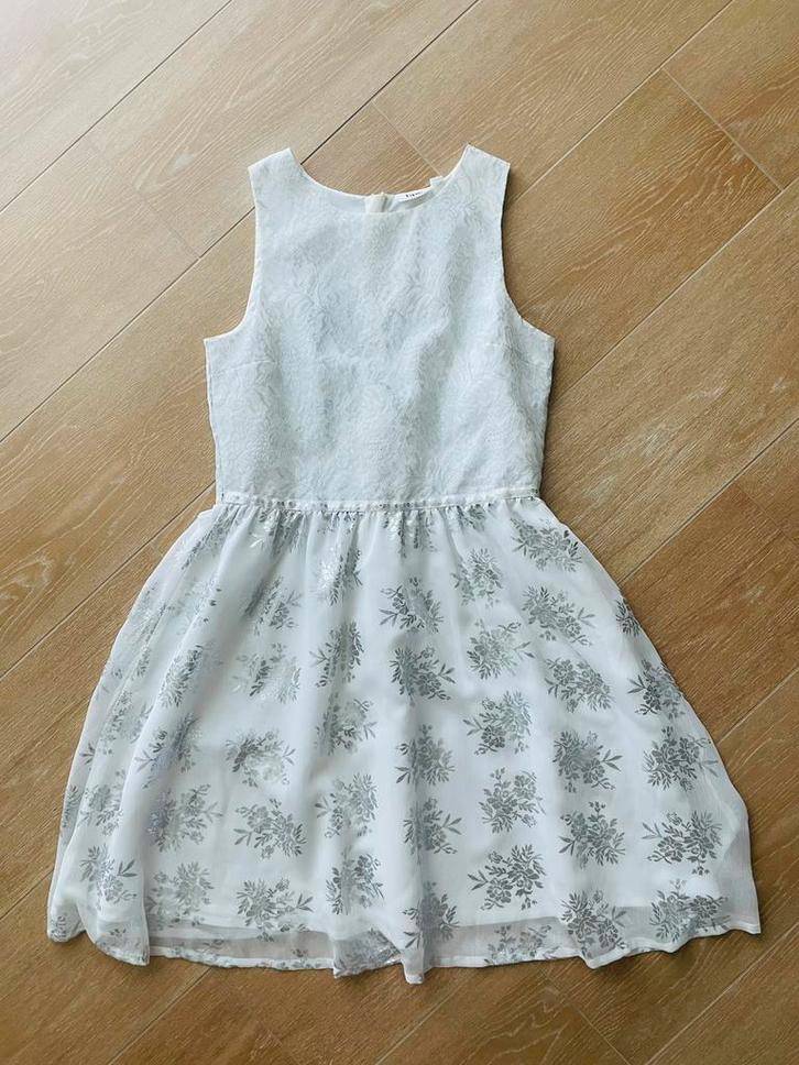 Ceremoniekleding uit twee materialen, 14 jaar, Kinderen en Baby's, Kinderkleding | Maat 164, Zo goed als nieuw, Meisje, Jurk of Rok