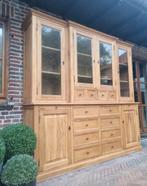 Buffet/vitrine en chêne LIVRAISON GRATUITE, Enlèvement ou Envoi, Comme neuf