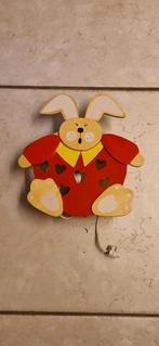 luster voor kinderkamer in de vorm van een konijntje., Enlèvement, Comme neuf