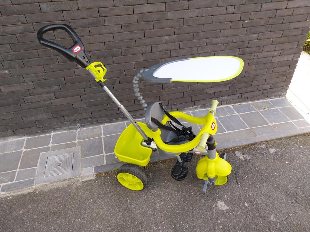 Driewieler, Ophalen, Duwstang