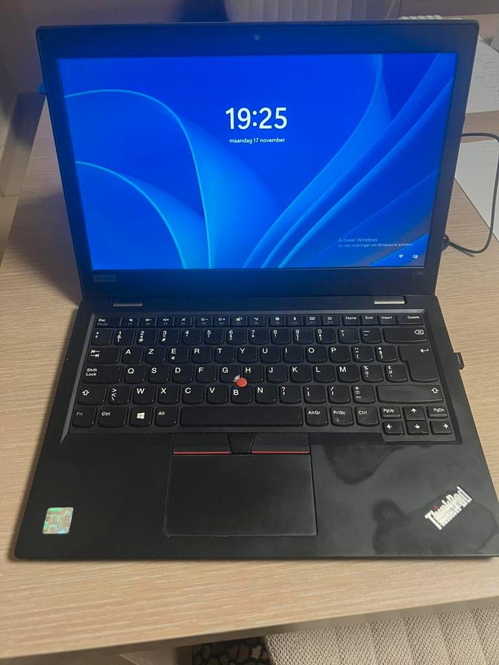 Lenovo ThinkPad L380 avec chargeur - 8 Go de RAM - SSD, Informatique & Logiciels, Ordinateurs portables Windows, Comme neuf, SSD