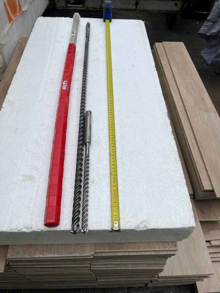 Hilti SDS MAX boor1x 18x900 (2gaten geboord!), 1x14x340, Bricolage & Construction, Outillage | Foreuses, Neuf, Marteau perforateur et/ou Marteau piqueur