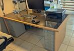 Bureau 180cm L x 90cm  B en 75cm  H, Ophalen, Gebruikt, Bureau