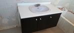 badkamerkast met wastafel, Bricolage & Construction, Sanitaire, Enlèvement, Utilisé, Lavabo