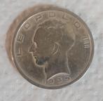 50fr zilver leopold3, Postzegels en Munten, Munten | België, Verzenden, Zilver, Zilver