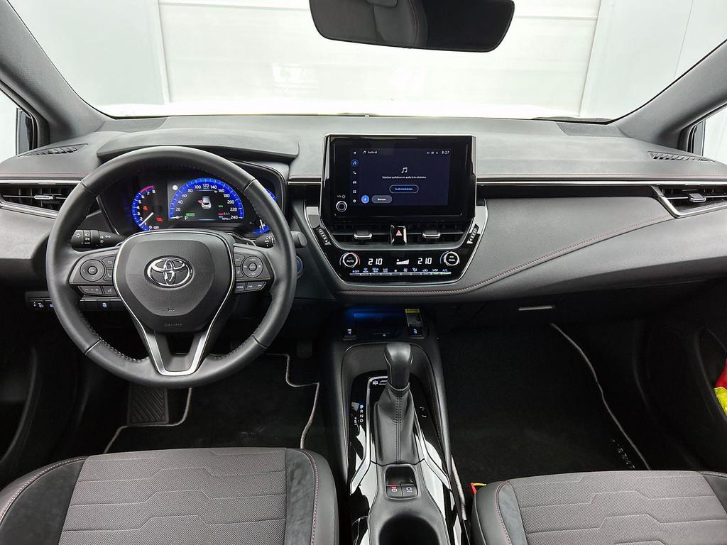 Toyota Corolla Touring Sports 2.0 Hybrid Premium e-CVT, Gebruikt, 750 kg, 4 cilinders, Blauw