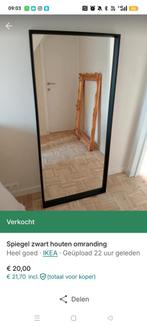 Zwarte spiegel perfecte staat, Huis en Inrichting, Ophalen