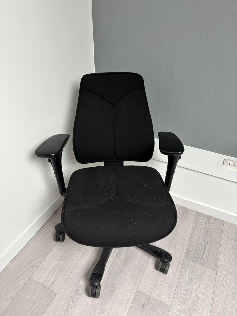 Bureaustoel, Ophalen, Gebruikt, Zwart, Bureaustoel