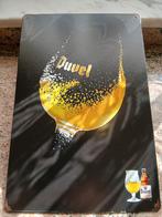 Duvel op metalen plaat Geëmailleerde plaat, Ophalen of Verzenden, Zo goed als nieuw, Reclamebord