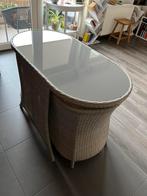 Ensemble table et 2 chaises, Enlèvement, Comme neuf, Osier