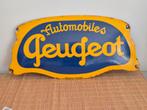 Plaque émaillée Peugeot 50x25cm, Collections