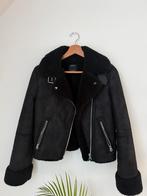 Jas Bershka, Maat XS, Vêtements | Femmes, Vestes | Hiver, Enlèvement, Comme neuf, Taille 34 (XS) ou plus petite, Noir