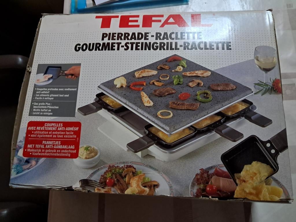 Tefal gourmet set, Ophalen