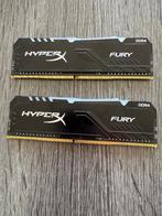 Kingston HyperX Fury RGB-kit (Fury Beast) 16 GB DDR4 3600, Computers en Software, RAM geheugen, Ophalen, DDR4, Zo goed als nieuw