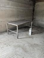 Werkbank inox, Ophalen, Zo goed als nieuw