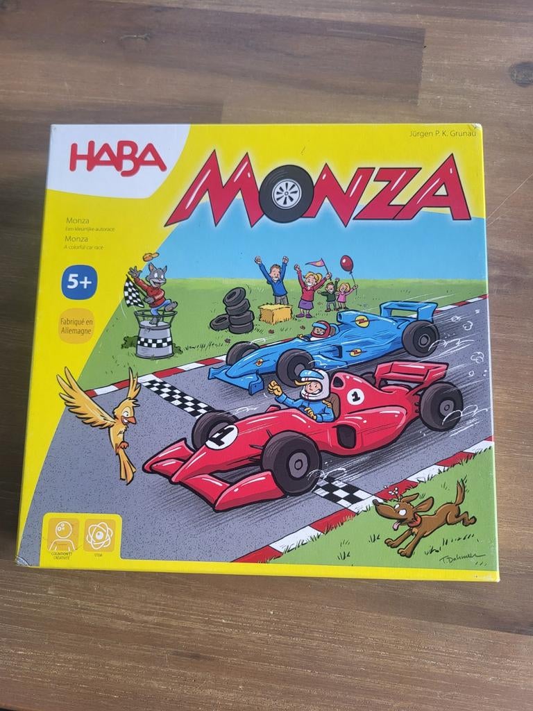 Haba Monza vanaf 5 jaar, Vijf spelers of meer, Ophalen, Zo goed als nieuw, Haba