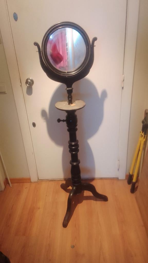 Miroir barbier Napoleon iii, Antiquités & Art, Enlèvement, Ovale, 150 à 200 cm