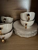 Servies (6 koffietassen en 6 bordjes), Ophalen, Nieuw, Glas, Overige stijlen