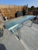 Table salle à manger, Maison & Meubles, 150 à 200 cm, Cinq personnes ou plus, Verre, Enlèvement