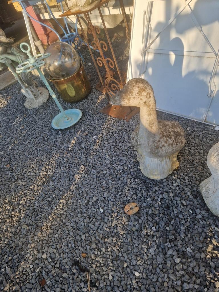 Canard en ciment 58 cm 35€, Jardin & Terrasse, Enlèvement