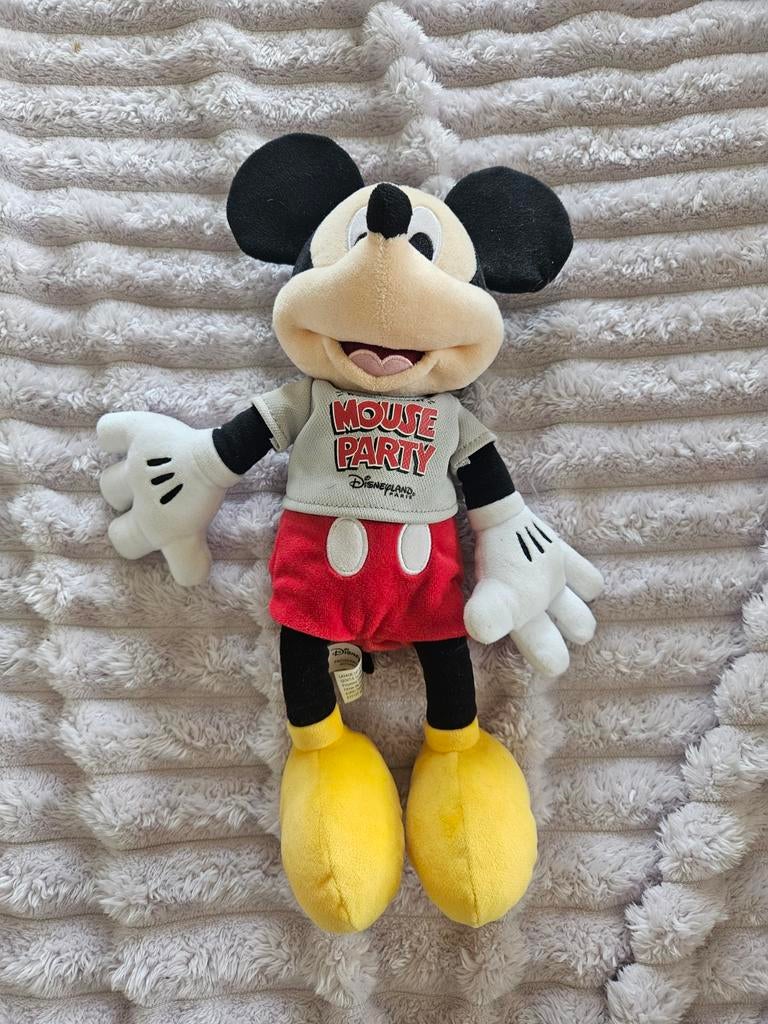 Mouse party, knuffel mickey mouse, Ophalen of Verzenden