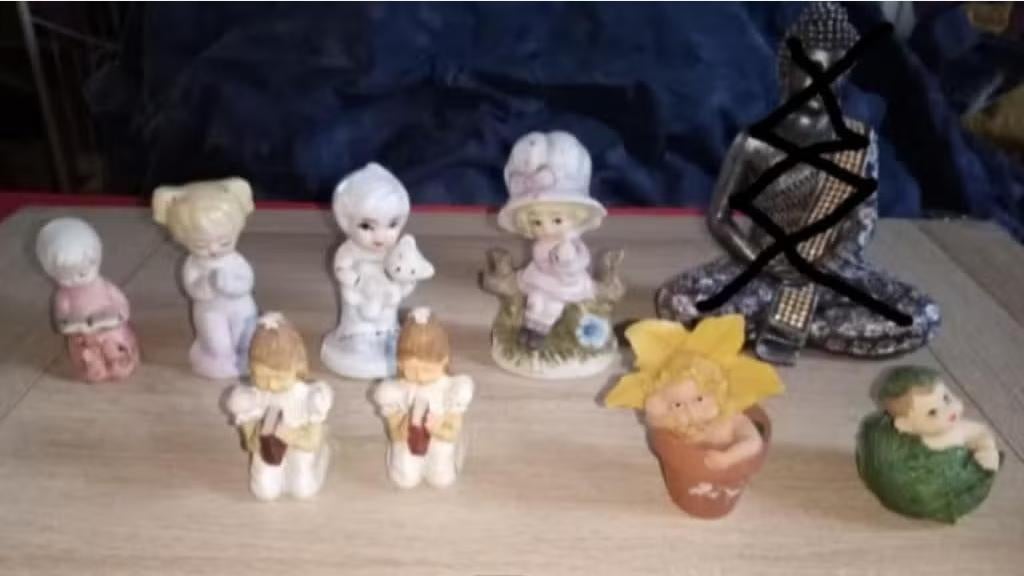 partij beeldjes, vintage, ook speciale, - 1€/stuk 10€/lot, Enlèvement ou Envoi, Utilisé, Lavanor