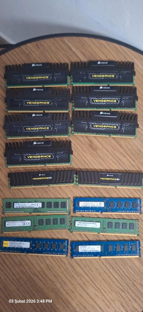 💥💥 VERSCHILLENDE DDR3 RAM LATJES 💥💥, Computers en Software, RAM geheugen, 4 GB, DDR3, Ophalen