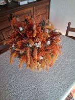 Decoratieve vergulde pot met gedroogde bloemen, Ophalen, Zo goed als nieuw