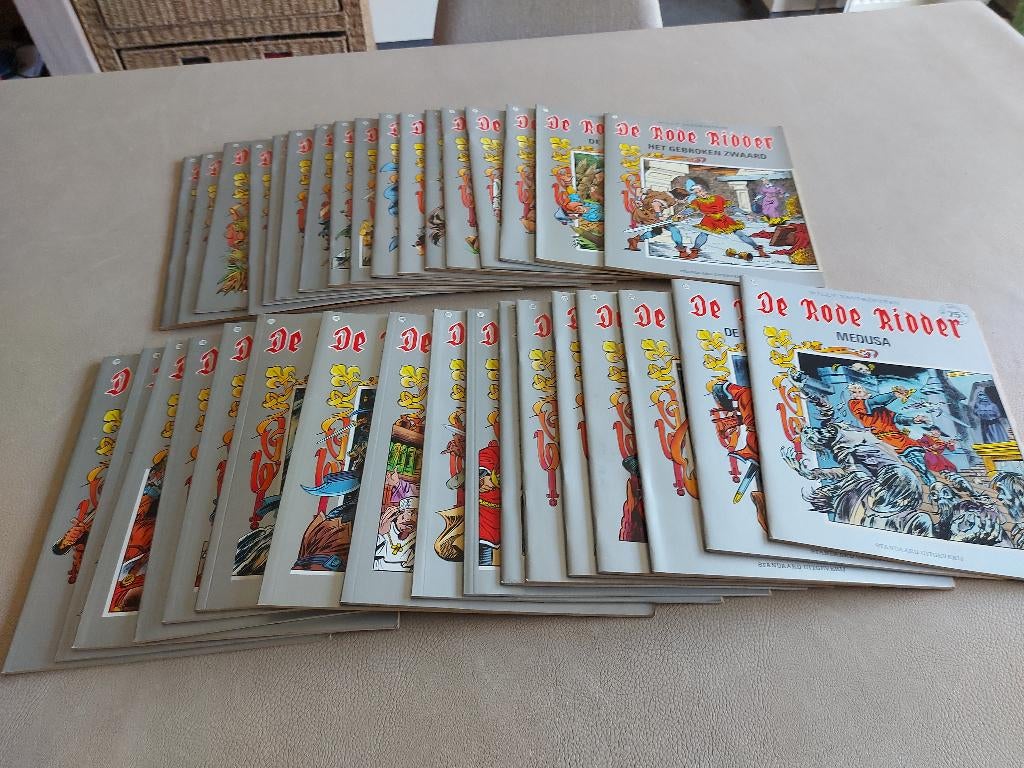 De Rode Ridder Diverse albums deel 1, Meerdere stripboeken, Ophalen of Verzenden, Willy Vandersteen