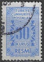 Turkije 1962 - Yvert 79SE - Dienstzegel 30 k. (ST), Verzenden, Gestempeld
