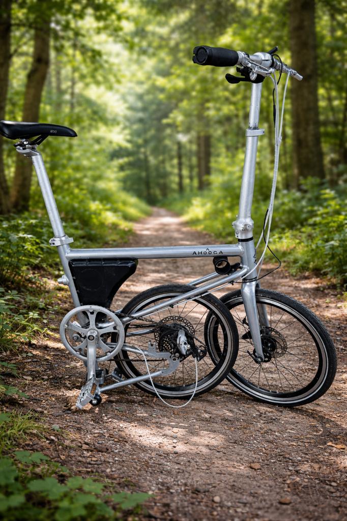 Ahooga 36v vouwfiets, Fietsen en Brommers, Fietsen | Vouwfietsen, Zo goed als nieuw, Overige merken, Totaal opvouwbaar, Ophalen of Verzenden