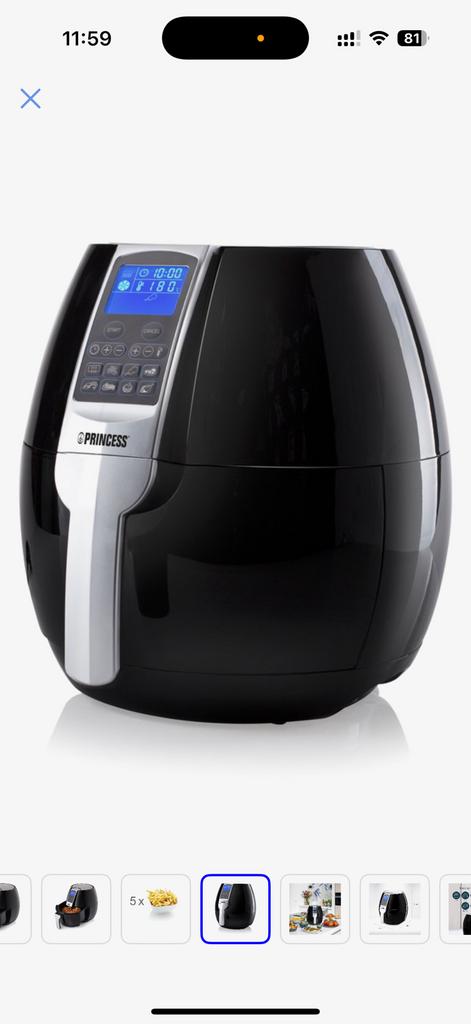 Airfrey, Electroménager, Friteuses à air, Enlèvement, Comme neuf, Friteuse à air