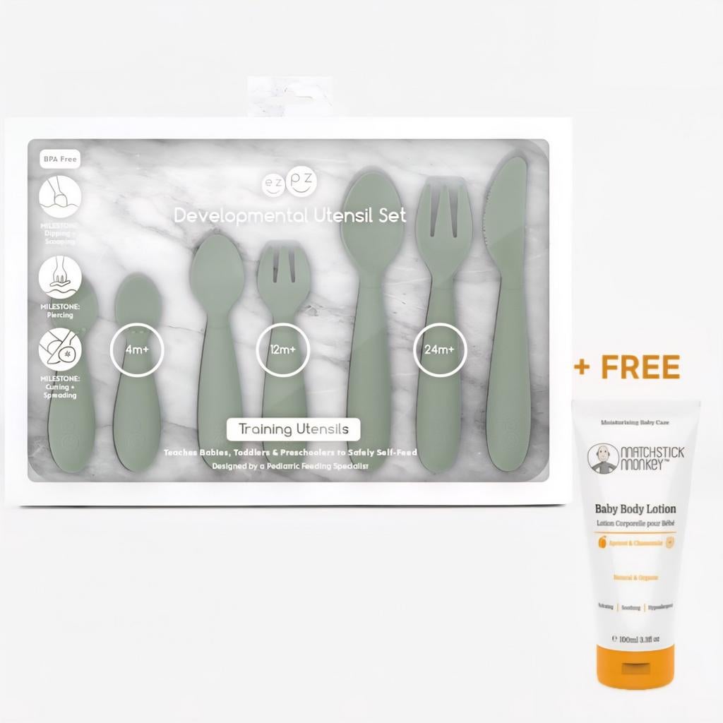 Ezpz bestekset 4m+ 12m+ 24m+, Kinderen en Baby's, Ophalen of Verzenden, Nieuw, Overige typen