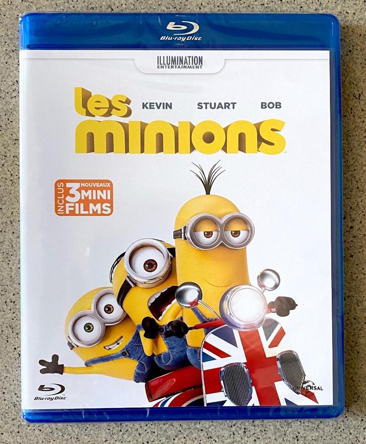 LES MINIONS (Inclus : 3 MINI FILMS) /// NEUF / Sous CELLO, CD & DVD, Blu-ray, Neuf, dans son emballage, Dessins animés et Film d'animation