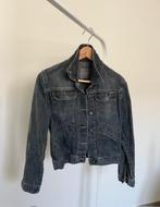 Jasje in jeans - verwassen jeansjasje dames, Kleding | Dames, Jasjes, Kostuums en Pakken, Ophalen, Blauw, Jasje, Gedragen