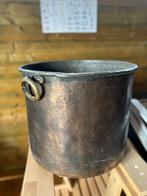 koperen houtketel, Ophalen, Koper