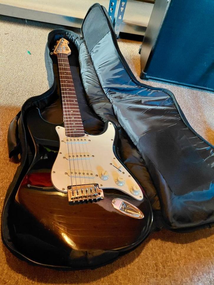 Elektrische gitaar Hohner, Muziek en Instrumenten, Snaarinstrumenten | Gitaren | Elektrisch, Gebruikt, Overige merken, Ophalen